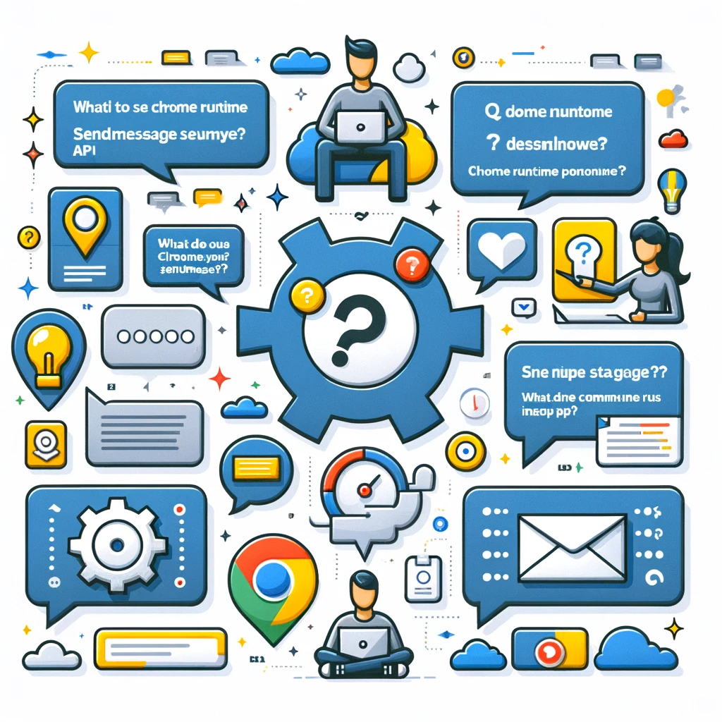 FAQ Infographic on Chrome Runtime SendMessage API