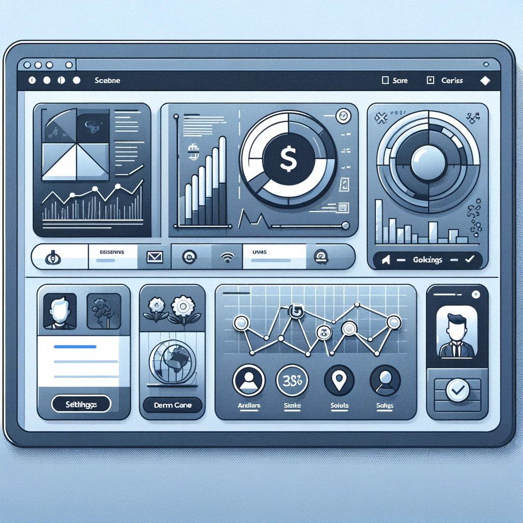 Modern User Interface of Fintech Chrome Extension